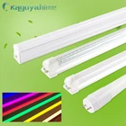 =(K)= RGB-лампа T5 T8, светодиодная лампа-трубка 220 В, 30 см, 60 см, RGB-лампа-трубка T5, 6 Вт, 10 Вт, 20 Вт, встроенная неоновая лампа