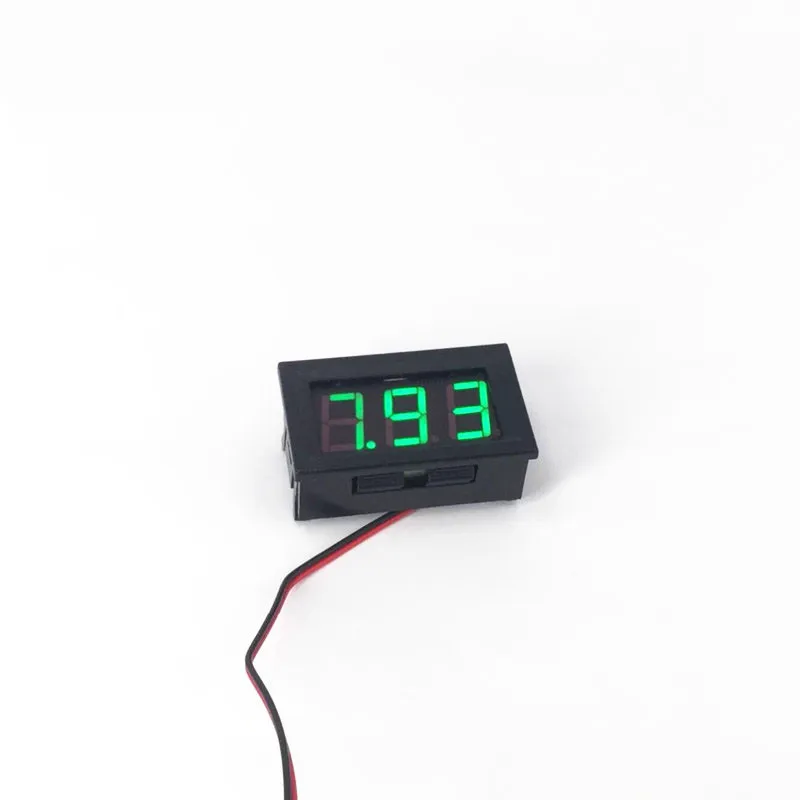 Digital Voltmeter DC 4.5V to 30V Voltage Panel Meter For 6V 12V Electromobile Motorcycle Car | Инструменты