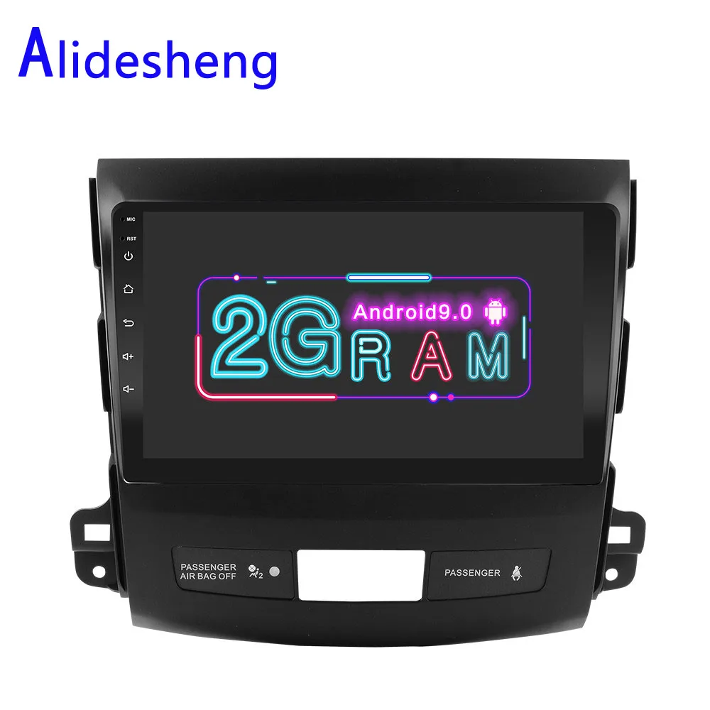 Android для Mitsubishi Outlander 2 20005 2006 2007 2008 2009 2010 2011 автомобильное радио DVD GPS-навигация