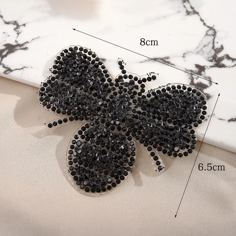 ZOTOONE стразы кристаллы s Аппликация утюг на прозрачные с прямой основой Стразы