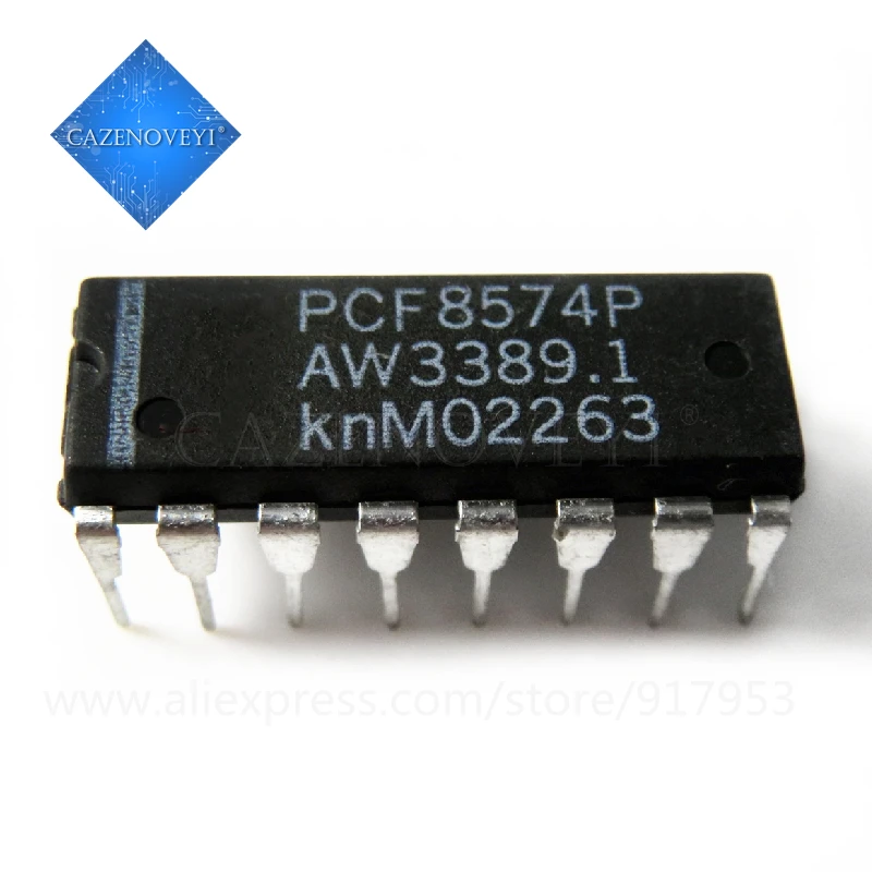 5 шт./лот PCF8574AP PCF8574P PCF8574 DIP 16 Новый и оригинальный в наличии|Интегральные схемы| |