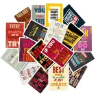 Стикеры мотивационные для скрапбукинга, 25 шт.