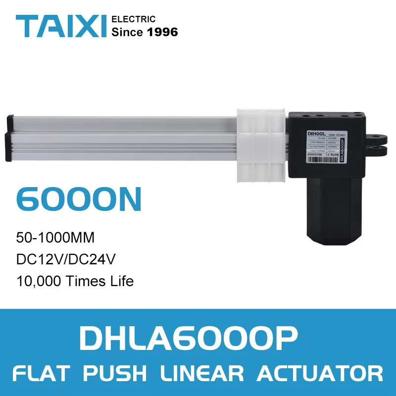 Motor Linear Elétrico de 12v e 24v Atuador Elétrico com Pressão Pequena e Removível para Mesa Deslizante