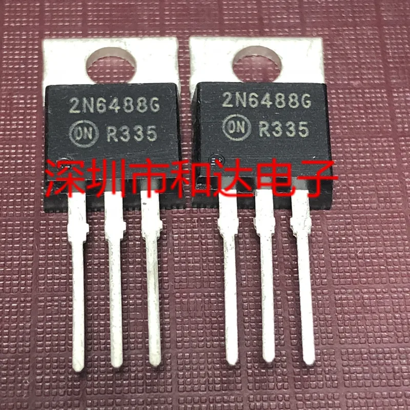 

5pcs 2N6488G TO-220 80V 15A