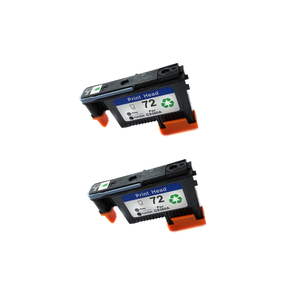 2x Gray Photo/Black printhead compatible for hp72 72 G/PK C9380A T1200/ T1300/T2300 | Компьютеры и офис