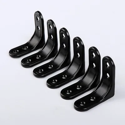 

10pcs Corner Brace Bracket 50x50x1mm 90 Degree Right Angle Brackets L Shape Corner Brace Bracket Furniture