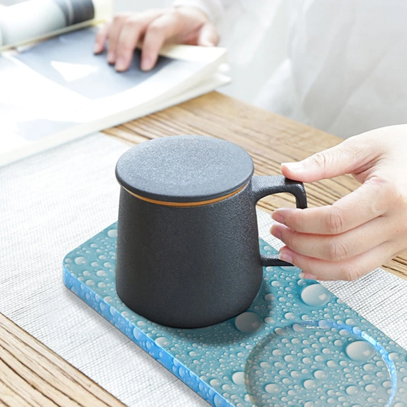 

Поднос для вина, искусственное литье, подставка под стаканы, коврик для украшения дома