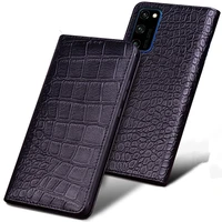luxury for huawei p40 pro flip case leather silicone for huawei p30 honor view 30 pro case back cover magnetic adsorption case