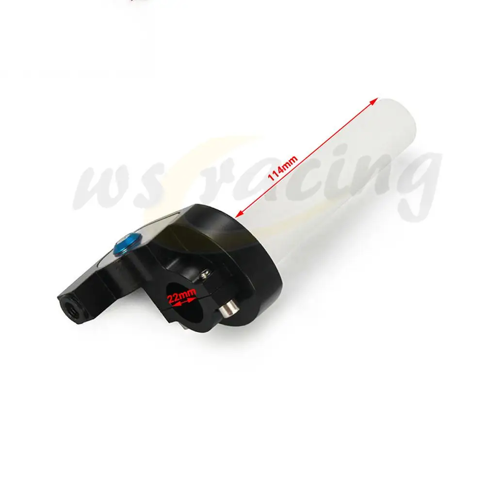 Пластиковые ручки для мотоциклов с зажимом дроссельной заслонки алюминиевые