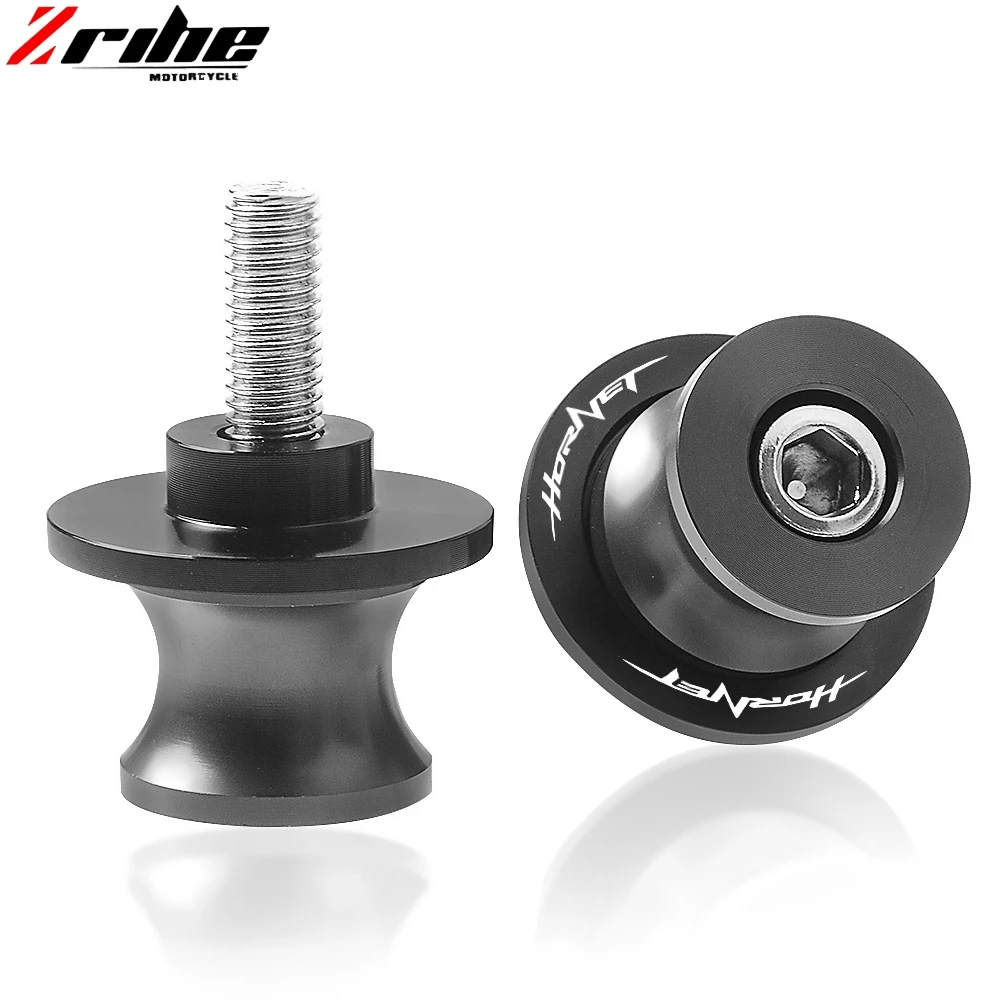 8mm Gray Мотоцикл с ЧПУ алюминиевый маятник Катушки слайдер стенд винты для Honda CB600F CB 600 F Hornet 599 CB 600 CB599 CB600F HORNET - Цвет: 8mm Gray