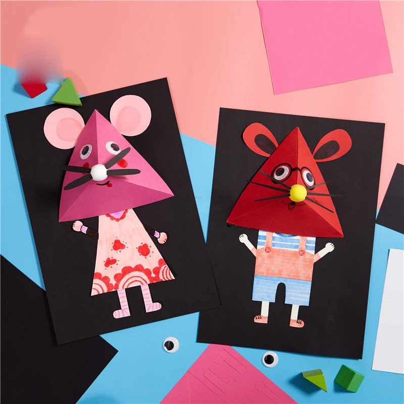 Новинка глина Монтессори для слизи/Слим амулеты мышка нос игрушки рисования