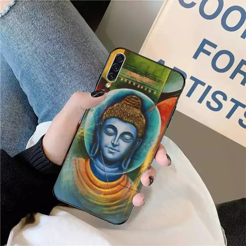 

gautama buddha Retro pattern Phone Case For Samsung galaxy A S note 10 7 9 20 30 31 40 50 51 71 21 s ultra high quality cover