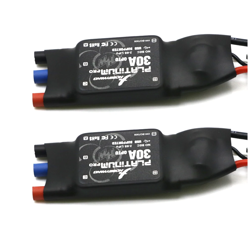 Hobbywing Platinum 30A OPTO PRO Cob ESC 2S to 6S Speed Controllers for RC Multi-rotor Copter | Игрушки и хобби