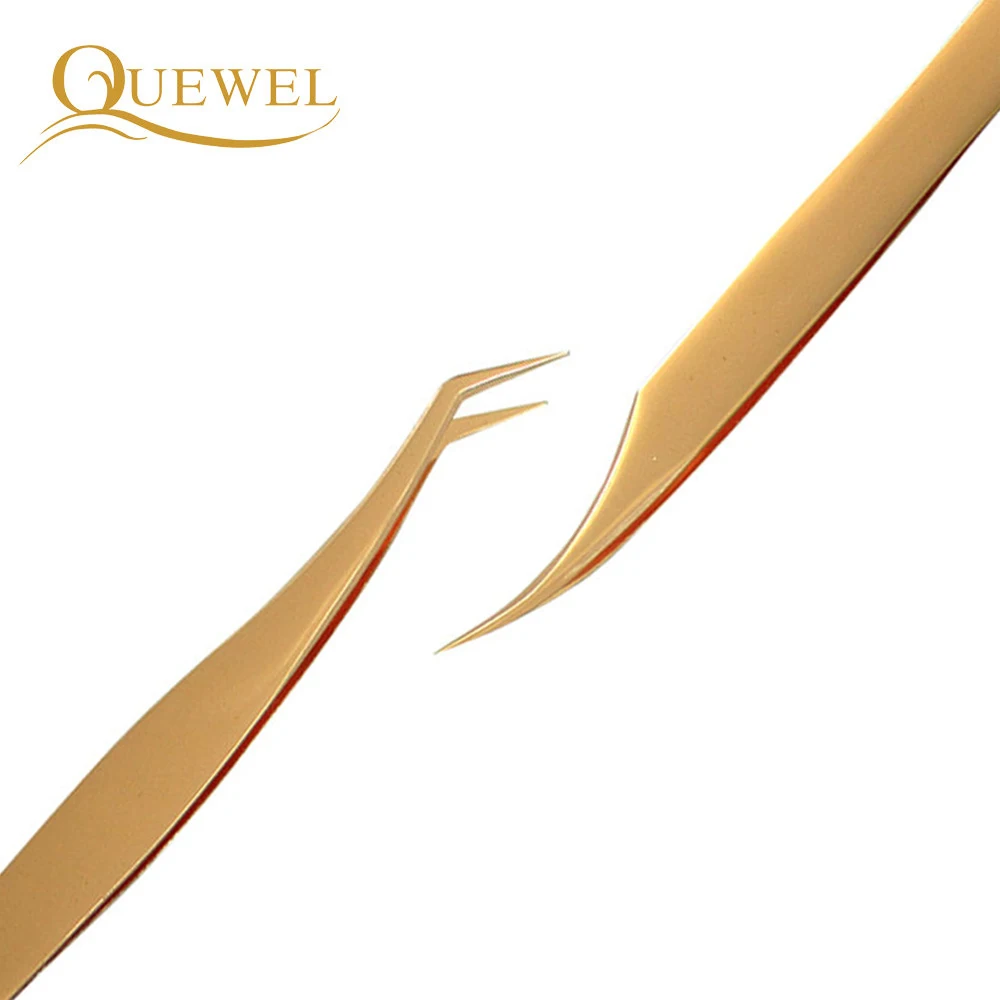 Пинцет из двух частей для наращивания ресниц антистатический пинцет нержавеющей