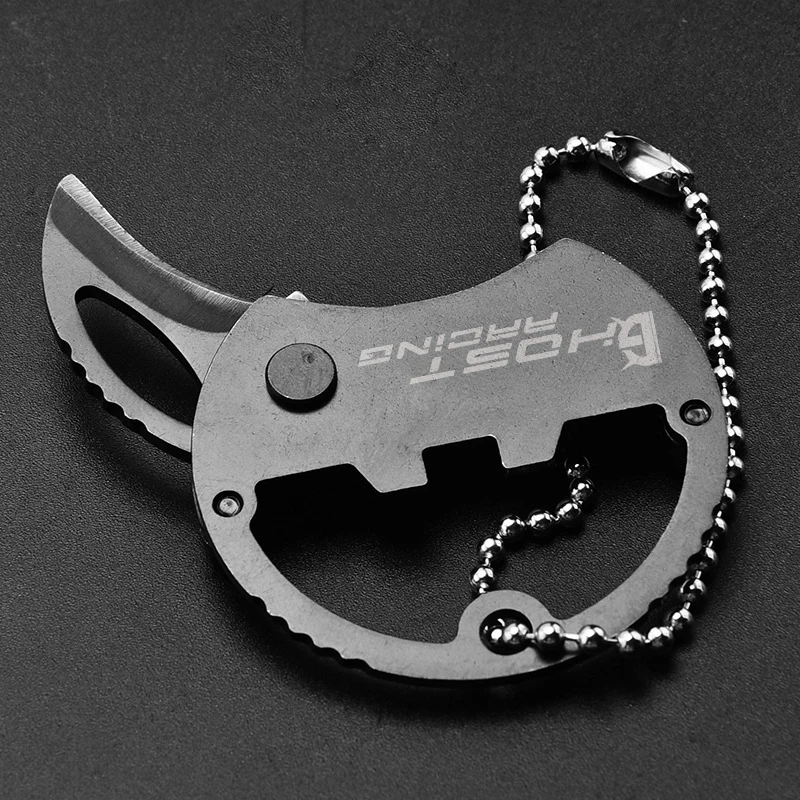 GHOST RACING новый креативный мини Монетный нож с пряжкой для ключей выживания на