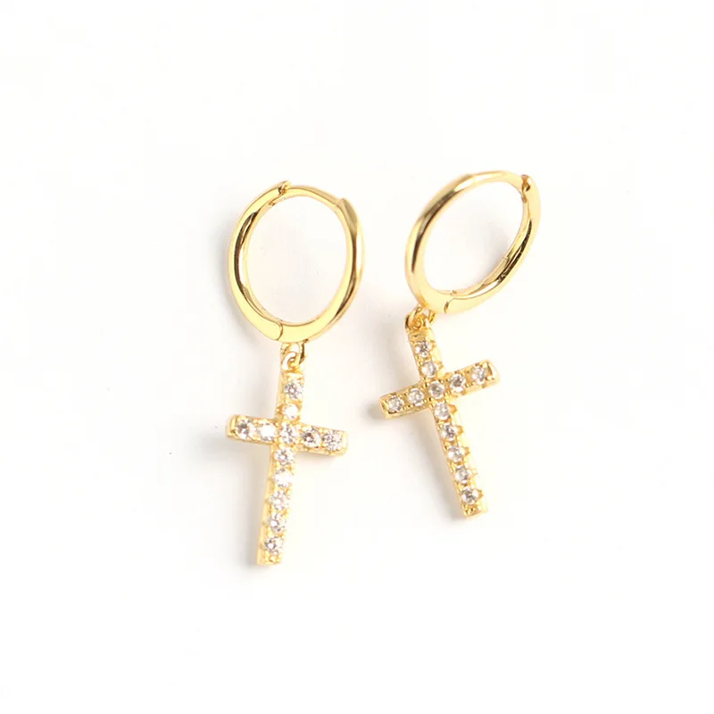 Женские серьги-Клипсы из серебра 925 пробы с цирконом | Украшения и аксессуары