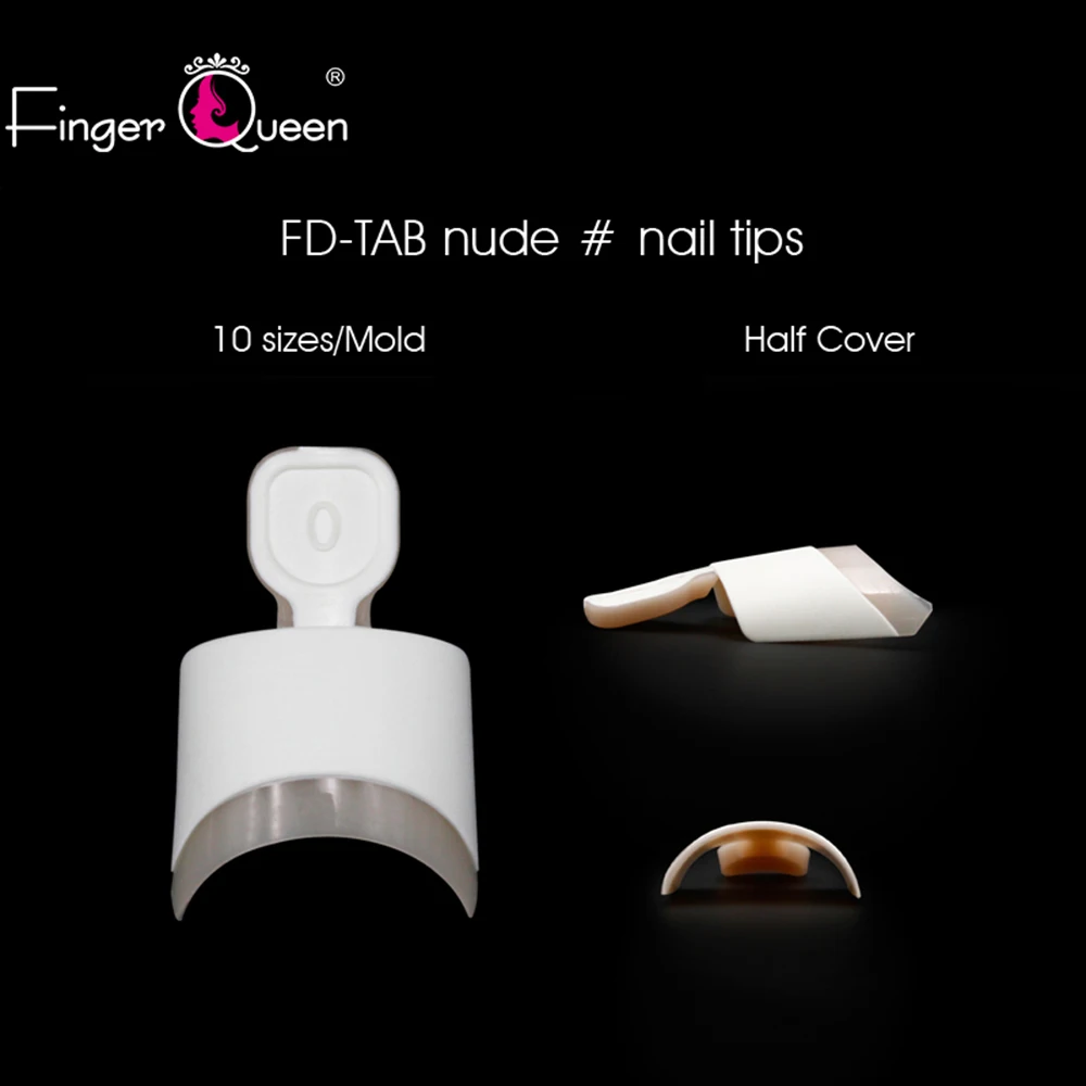 

24pcs Nail Tips Half Cover French Acrylic False Nail Tips Square DIY Nail Art Manicure Salon Tools