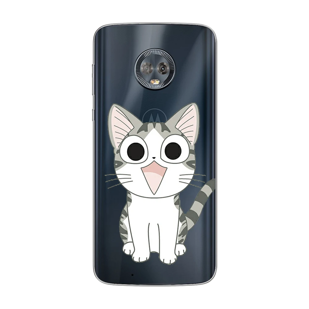 Чехлы для телефонов Motorola Moto E6 C Z2 Z3 ONE P30 G4 G5 G6 G7 E3 E4 E5 Plus Play Power X4 Мягкий Силиконовый