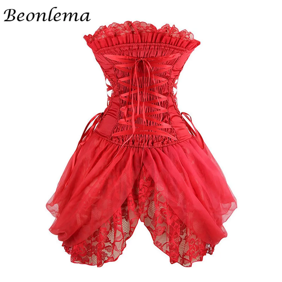 Корсет сексуальное платье кружевные корсеты и бюстье корсет готический косплей