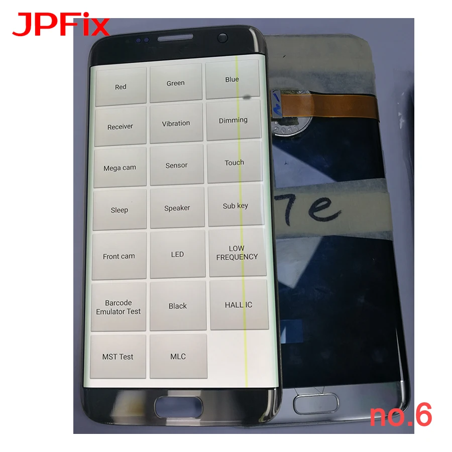 JPFix AMOLED для Samsung Galaxy S7 Edge G935FD G9350 G935A LCD сенсорный экран дигитайзер сборка Замена с