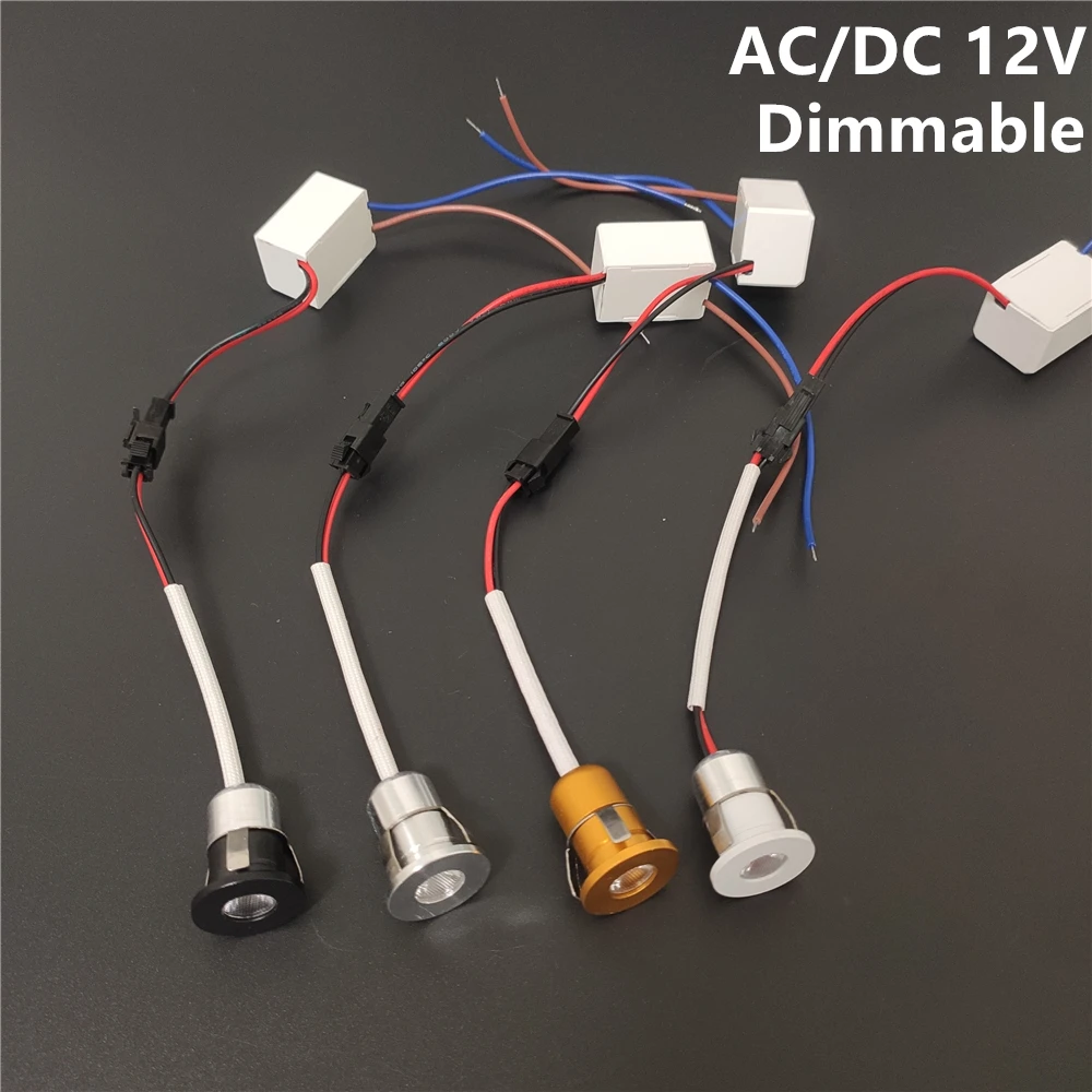 Диммируемый Светодиодный точечный светильник миниатюрсветодиодный потолочный