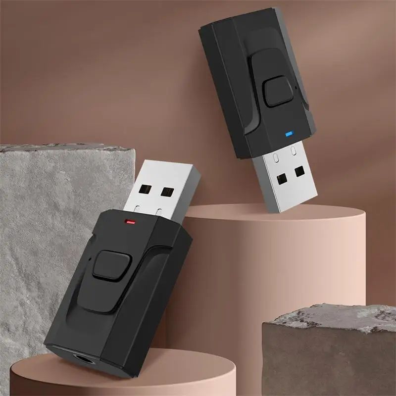 4 в 1 приемник Bluetooth 5 0 беспроводной USB адаптер 3 мм аудио приемник/передатчик для ТВ