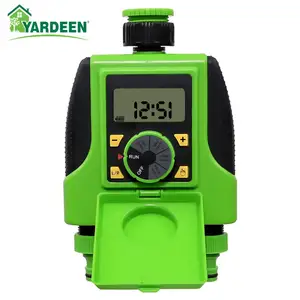 Электронный таймер полива для сада, цифровой электромагнитный контроллер системы полива с двумя выходами разбрызгиватель с клапаном