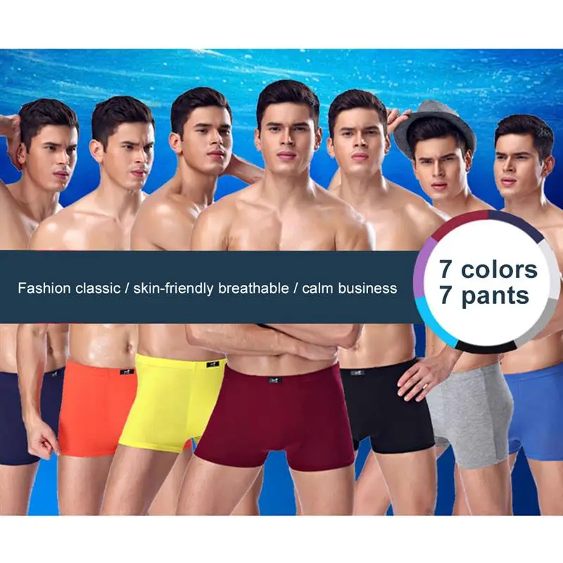 

3PCS Men's U-Shaped Pouch Underwear Modal Breathable Briefs Solid Color Comfy Underpants