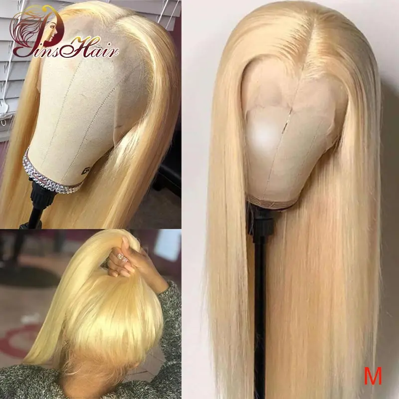 Перуанские 613 полные парики шнурка человеческие волосы парик предварительно