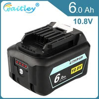 10 8v 12v 6a rechargeable replace li ion battery for makita cxt 6 0ah slide style bl1040 bl1040b bl1015 bl1020b bl1020 bl1016
