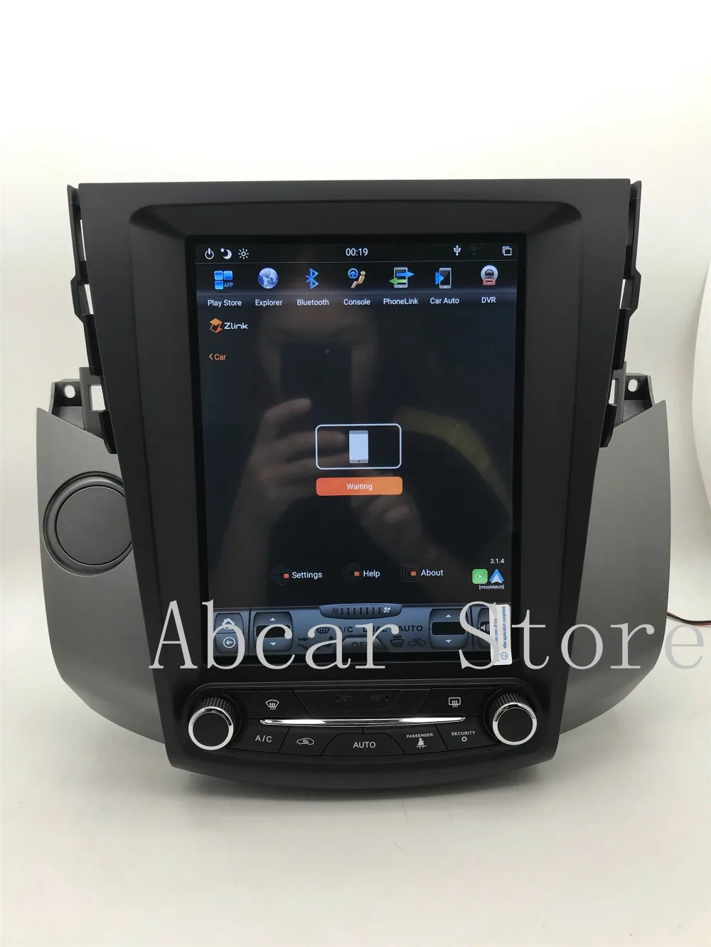 10,4 ''Tesla стиль Android 8,1 автомобильный dvd-плеер gps навигация для Toyota RAV4 RAV 4 2006-2012 PX6 CARPLAY стерео Мультимедиа Радио