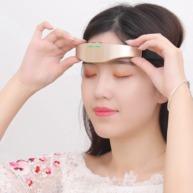 

Head Massager Smart Sleep Instrument Electric USB Rechargeable Massager 2 Modes Wireless Stress Relief Therapy Device NShopping