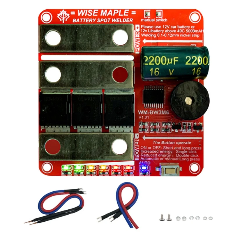 

DIY Portable 12V Battery Energy Storage Spot Welding Machine PCB Circuit Board