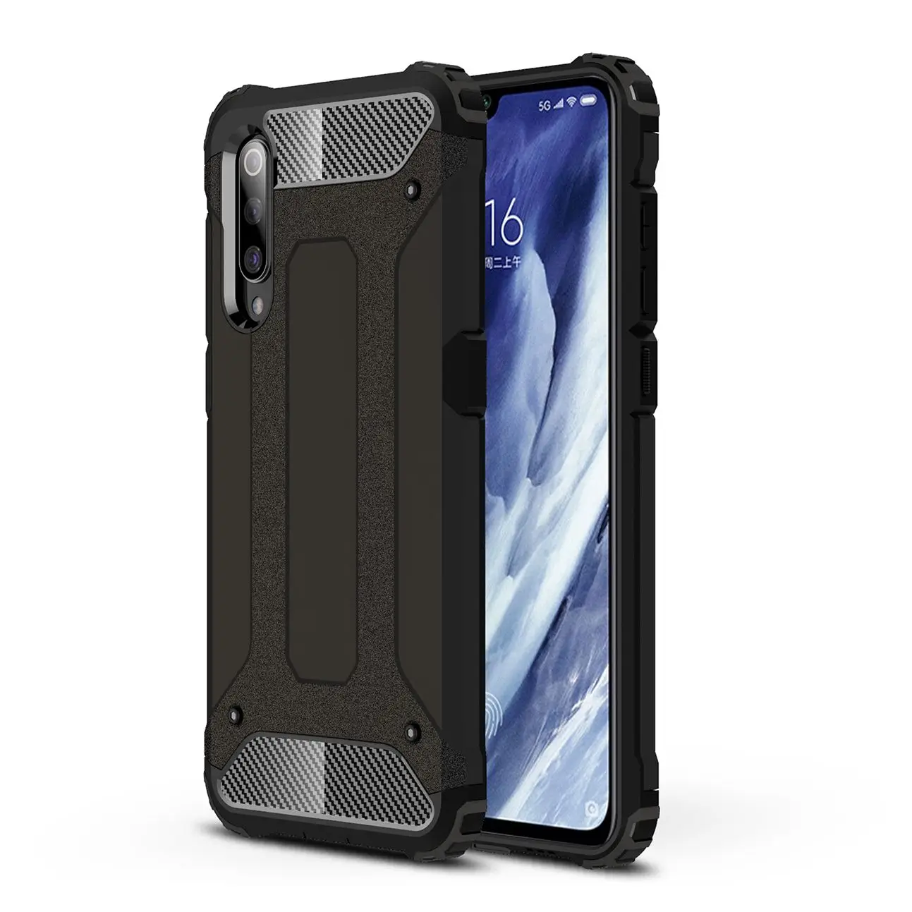 

Heavy protection Shockproof Rugged Armor Phone Case For Xiaomi Redmi Note Poco F1 5 6 4 4X 9T K20 7 6A 7A Pro Plus PC Case Cover