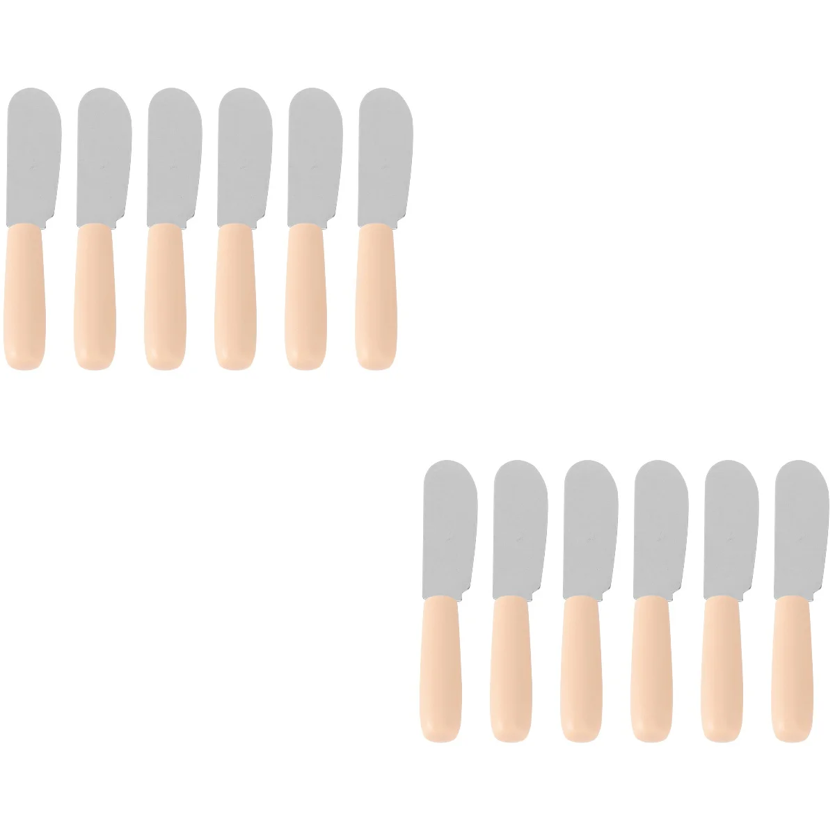 

12 шт., силиконовые кухонные принадлежности с пластиковой ручкой из нержавеющей стали