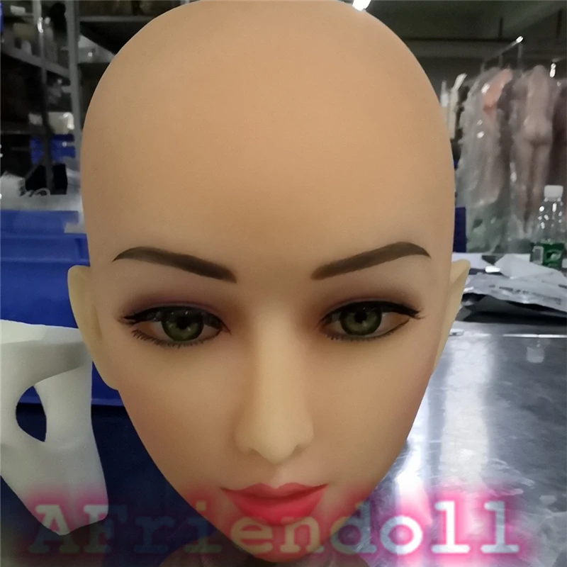 

S1-6Type Oral Sex Doll Head Factory Photo Lifelike Beauty Doll Head. A Wig Will Be Given When Buying