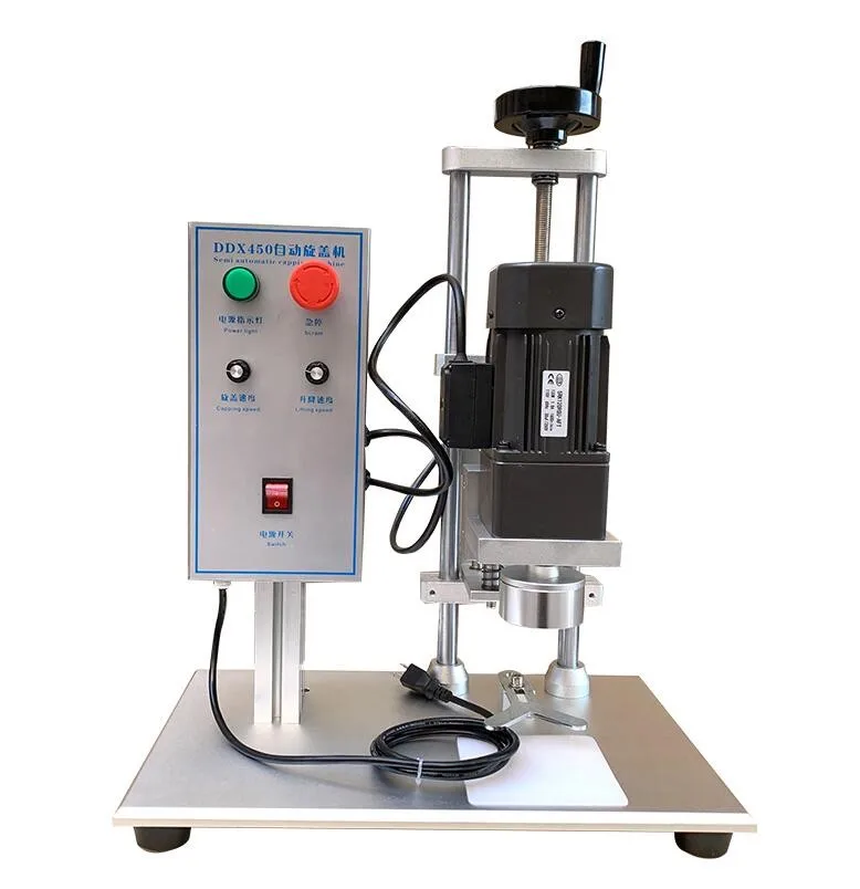 Настольная автоматическая крышка укупорка машины круглые колпачки Авто