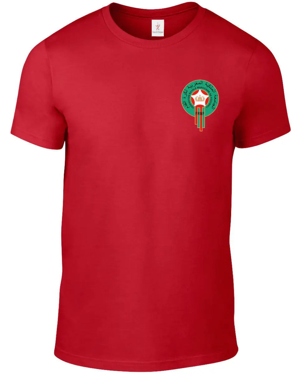 Fashion Rude Tee Round Neck Morocco  Men's Footballer Legend Soccers Designer Tee Shirts
