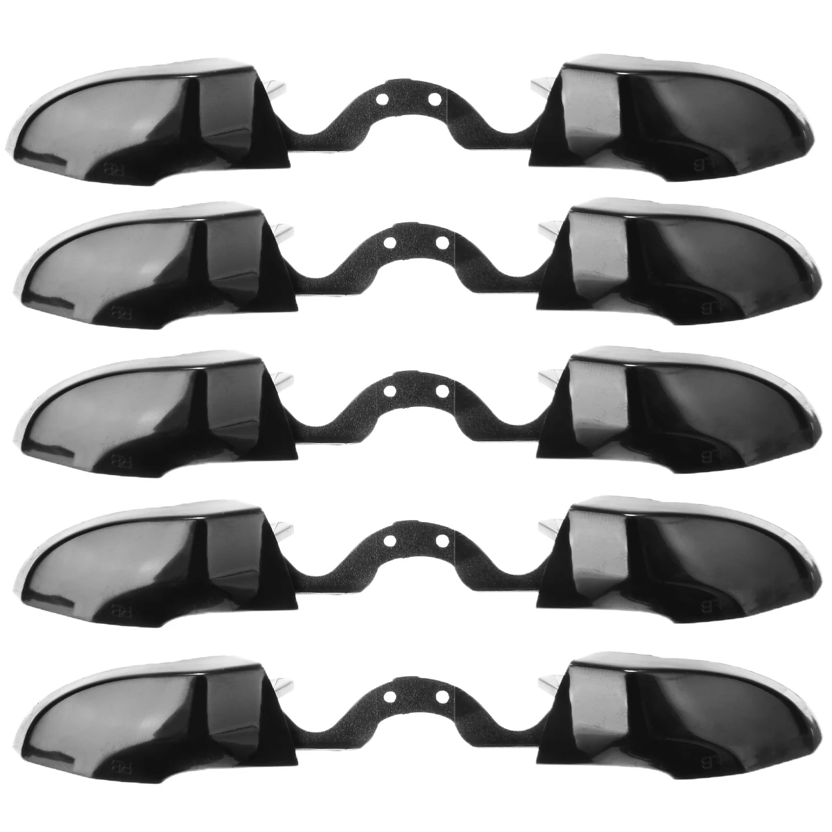 

2000PCS Black Replacement Bumper LB RB Trigger Button for Microsoft Xbox One Elite Controller