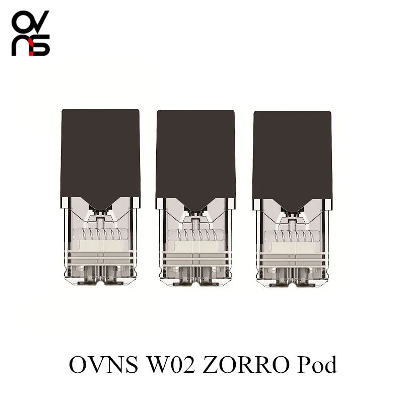 Оригинальный OVNS W02 ZORRO Vape Pod картридж 0 7 мл керамический сердечник Замена для CBD