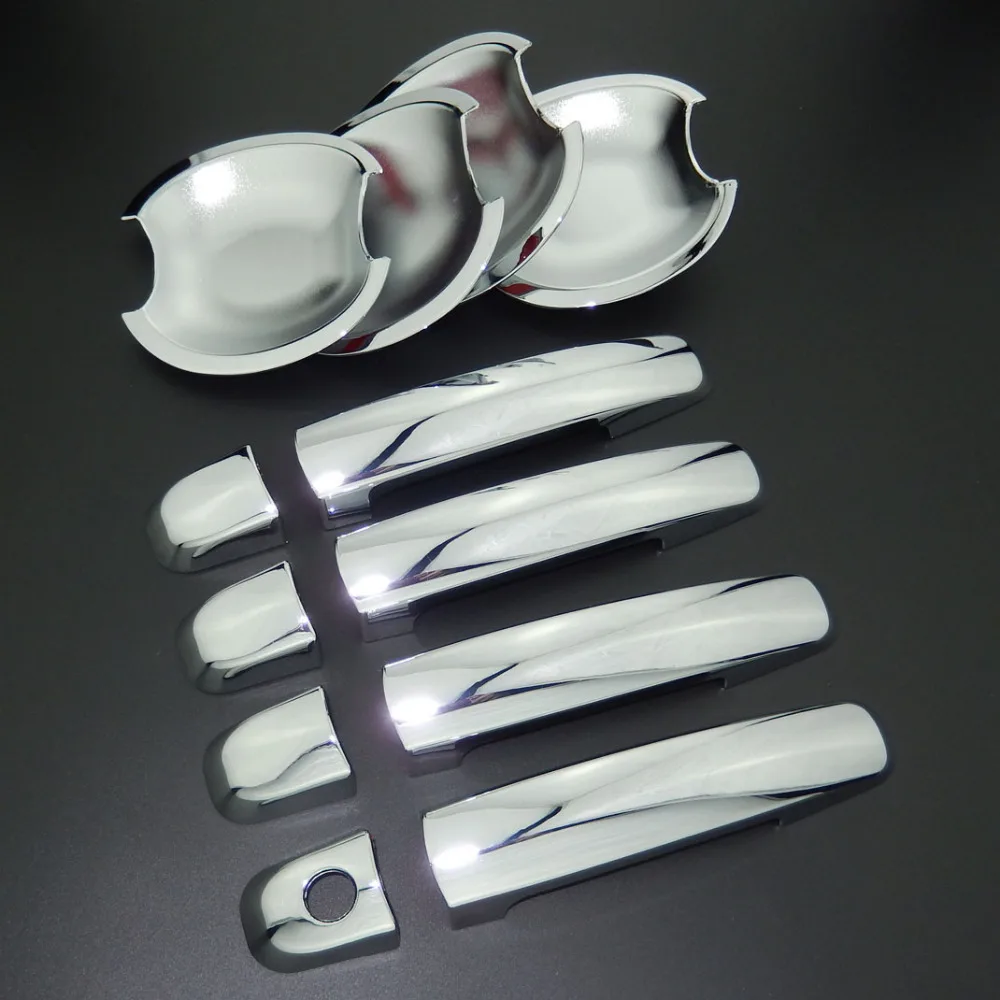 

For Suzuki Grand Vitara 2005-2014 / SX4 1st Gen 2006-2014 / Swift 2005-2017 / Kizashi Chrome Door Handle Covers & Door Bowl Trim