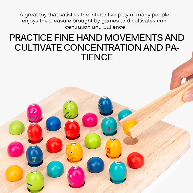 

Kids Toys Montessori Wooden Toys Hands Brain Training Clip Beads Puzzle Board Math Game Baby Early Educational Toys For Children