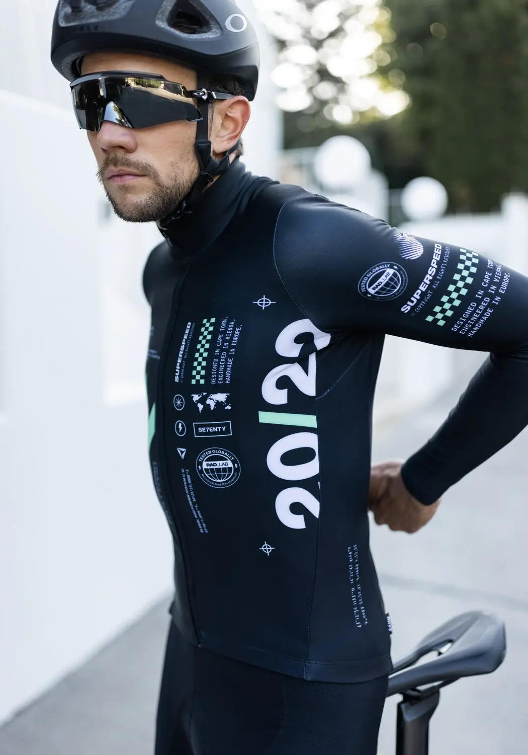 Велосипедная одежда Rh77 новая зимняя Тепловая флисовая Джерси с длинным рукавом