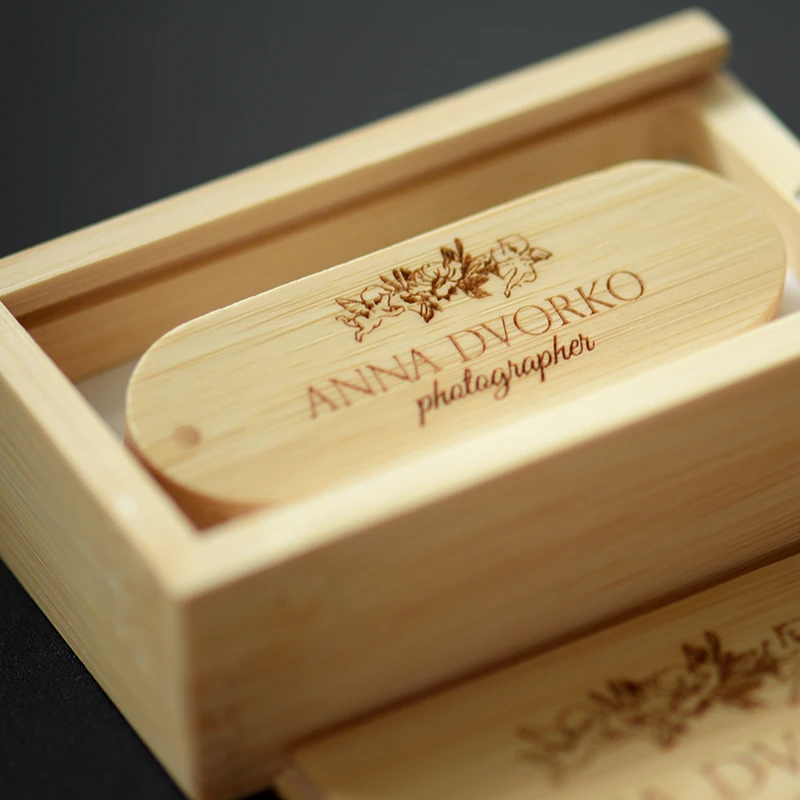 Корабль деревянный + коробка (1 шт./набор бесплатная логотип) USB флэш-накопитель 8