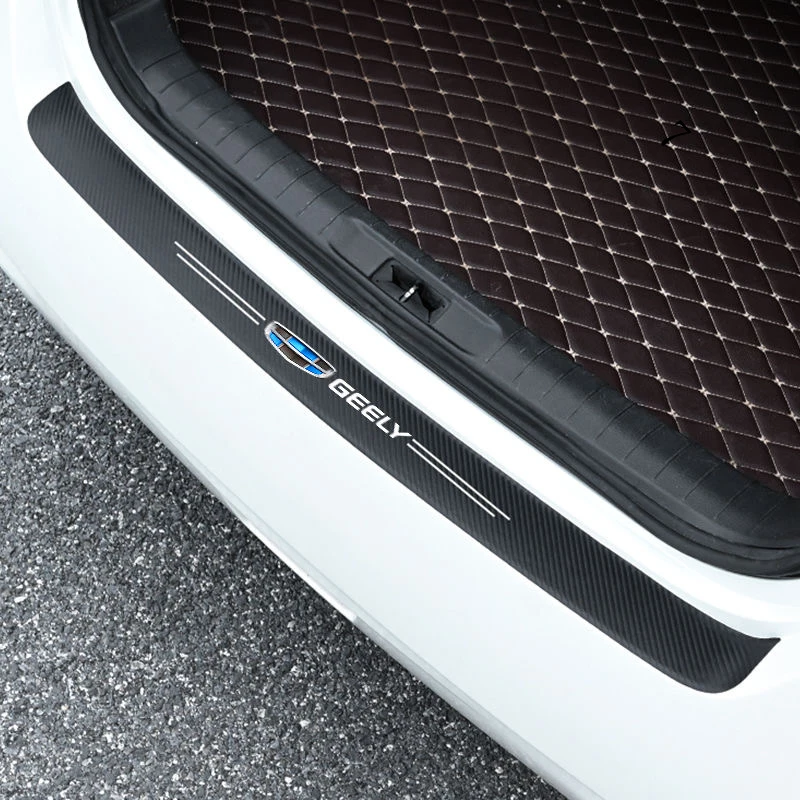 Наклейка на задний бампер для Geely Atlas Coolray Emgrand EC7 EC8 X7 EX7 CK2 CK3 GL GS|Наклейки