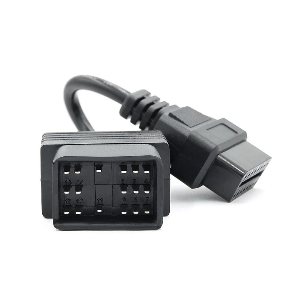 Кабель-адаптер OBD2 для Toyota 22Pin/16Pin OBD адаптер разъема OBDII Для 22/17 Pin ODB2 кабель TOYOTA Corolla