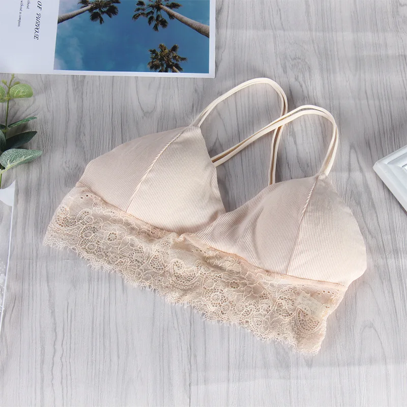 Кружевной бюстгальтер Для женщин пуш ап сексуальное женское белье Беспроводной