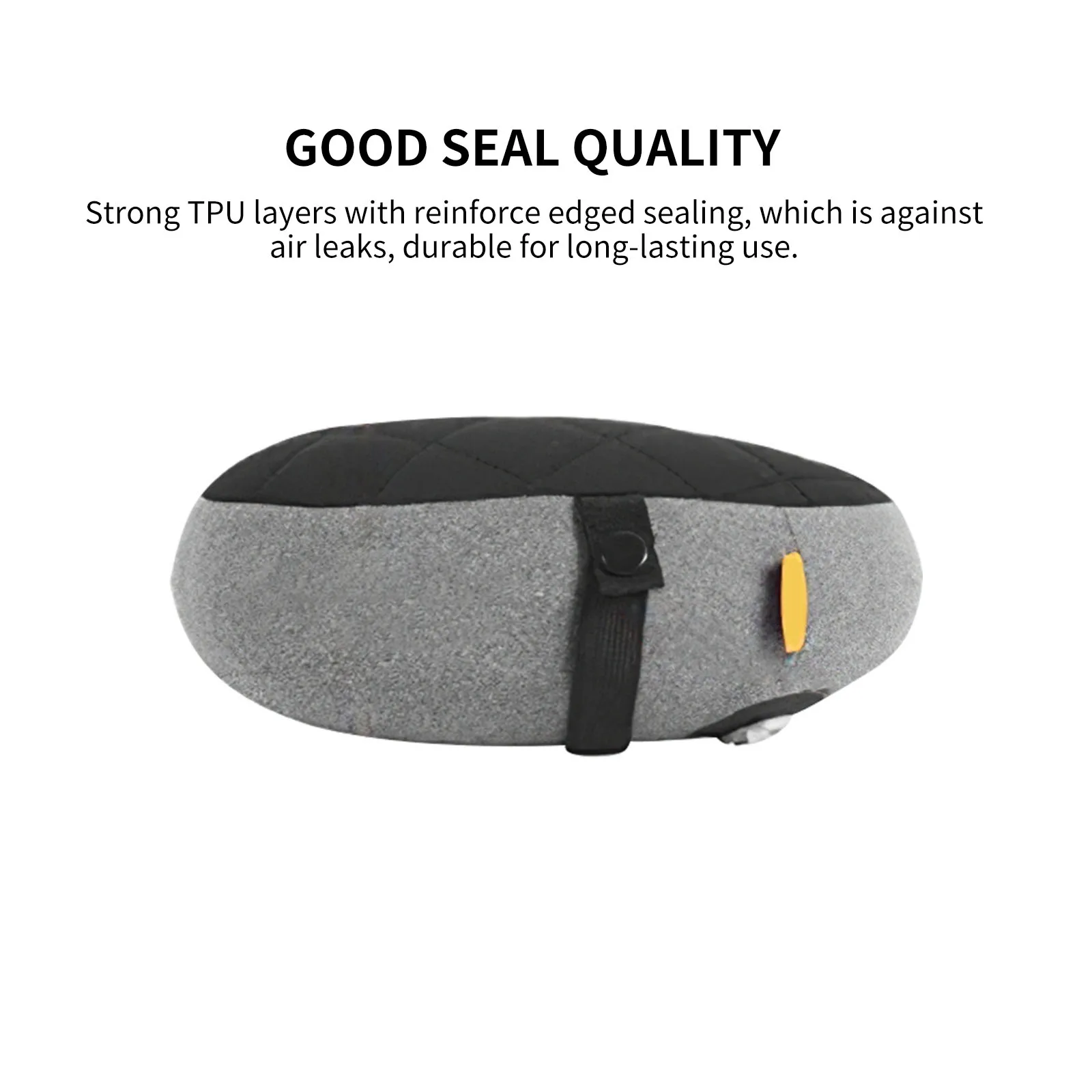 

Camping Ergonomic TPU Pillow With Fixing Strap And Cover Lightweight Air For Travelling Camping Ultralight Hiking Sleep Outdoor