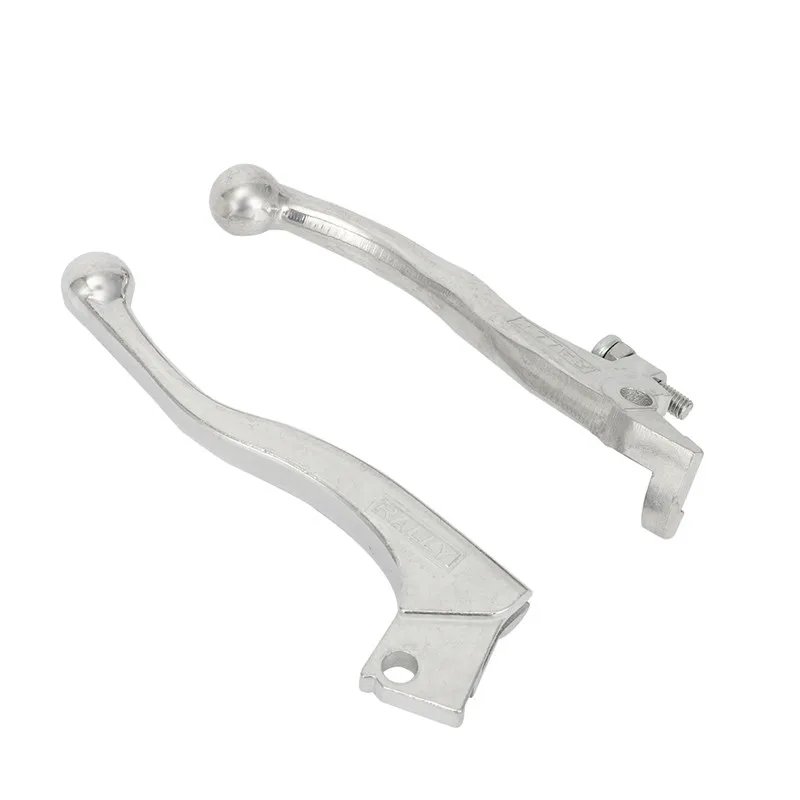 Серебряные рычаги тормозной муфты CNC для Kawasaki KLX 250 650 KLX250 KLX650 1993 1994 1995 KLX250C 94 06 KDX 220