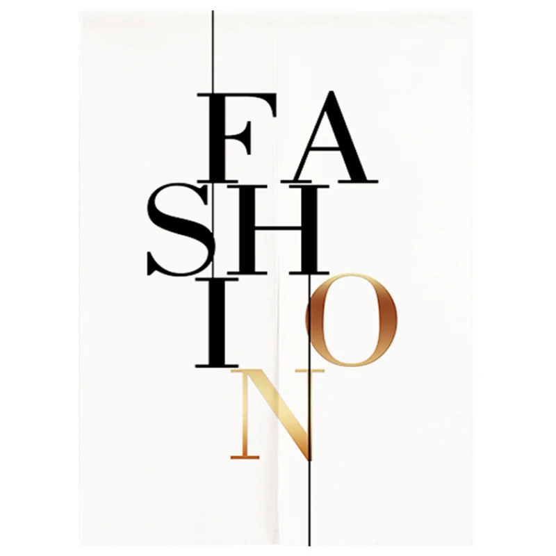 Занавеска на дверь из хлопка и льна в японском стиле толстая не садится для кухни